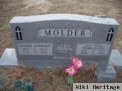 Lenard Harrison Molder