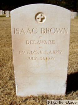 Pfc Isaac E. Brown