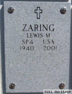 Lewis M Zaring, Jr