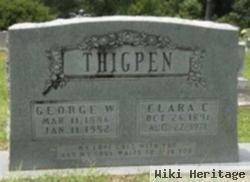 George W Thigpen