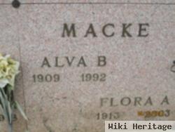 Alva B Macke