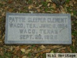 Pattie Sleeper Clement