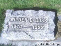 Wilder Darius Goss