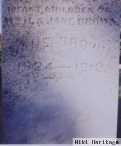 Jane Hill Brown