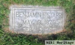 Benjamin Franklin Starr