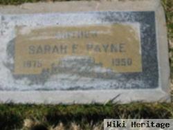 Sarah Elizabeth Wolfenbarger Payne