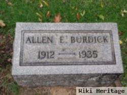 Allen E Burdick