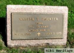 Walter T Hoerter