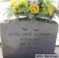 Ruth Jane Bowman