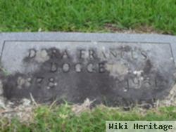 Dora Frances "fannie" Gray Doggett