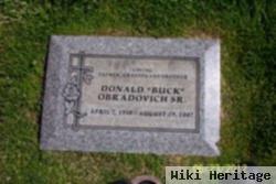 Donald "buck" Obradovich, Sr