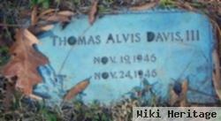 Thomas Alvis Davis, Iii