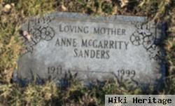 Anne Mcgarrity Sanders
