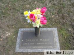 Sarah F Miller