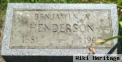 Benjamin A. Henderson