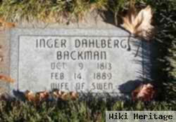 Inger Johansson Dahlberg Backman