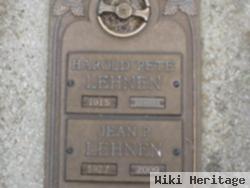 Jean P Lehnen