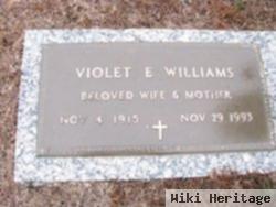 Violet Elizabeth Chambers Williams