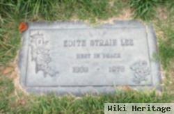 Edith Strain Lee