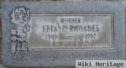 Etta Louise Rhoades