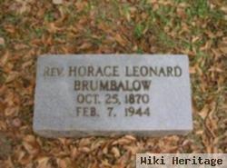 Rev Horace Leonard Brumbalow