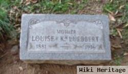 Louise K "lulu" Berlich Luebbert