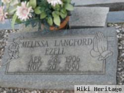 Melissa Langford Ezell