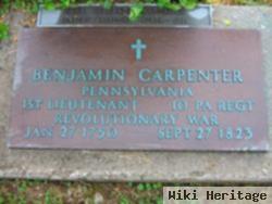 Lieut Benjamin Carpenter