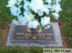 Anna Acklin Crutcher