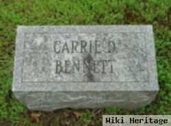 Caroline Dell "carrie" Langworthy Bennett