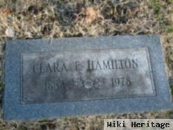 Clara E Hamilton