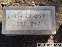 Mina K Haynie