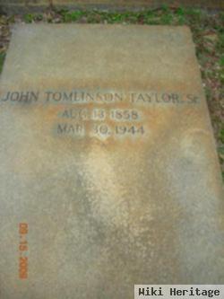 John Tomlinson Taylor, Sr