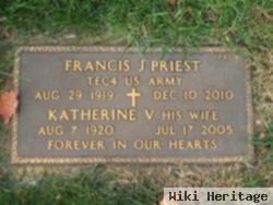 Francis J Priest