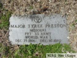 Major Tyree Preston