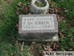 Mary Esther Mckibben