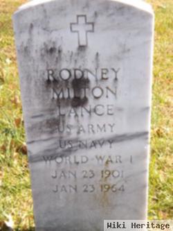 Rodney Milton Lance