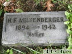 Harold F. Miltenberger