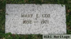 Mary E Cox