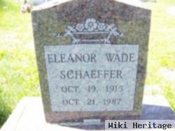 Eleanore Wade Schaeffer