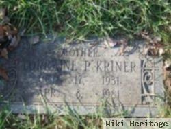 Lorraine P Kriner