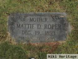 Mattie Deaton Roper