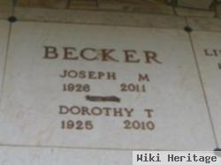 Joseph M Becker