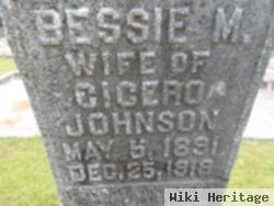 Bessie M Johnson