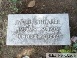 Ina B. Whitaker