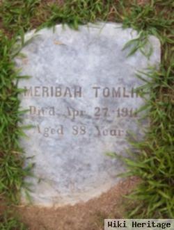 Meribah Tomlin