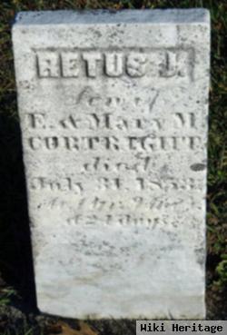 Retus J. Cortright