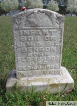 Infant Son Benson