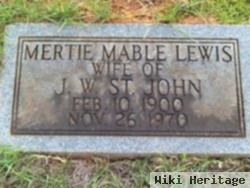 Mertie Mable Lewis St. John