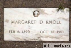 Margaret D Knoll